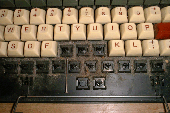 dirty keyboard